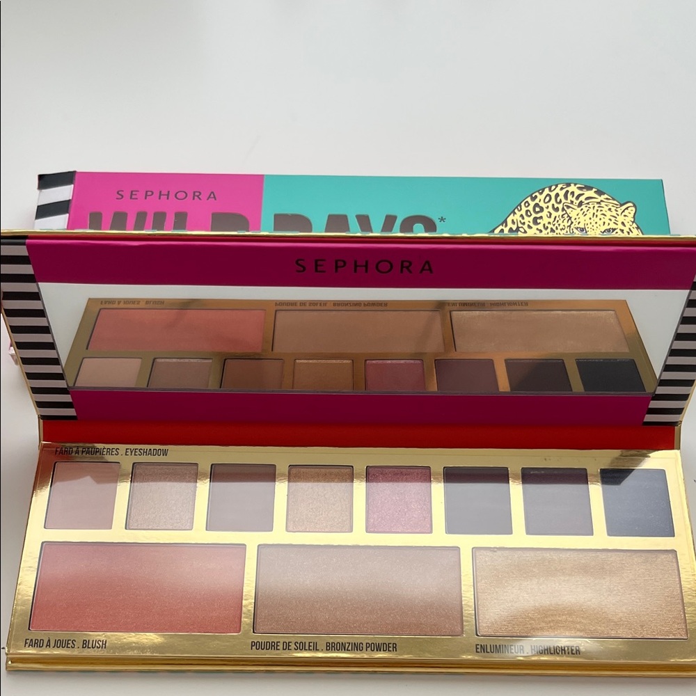 Sephora Wild Days Eyeshadow and Face Powder Palette